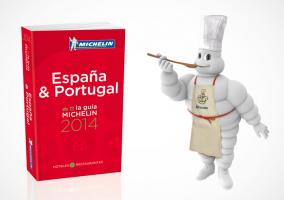Guía Michelín de España y Portugal para 2014 con Bibendum