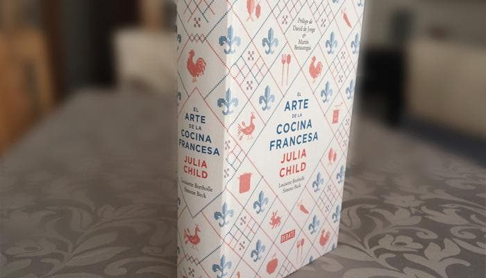 Libro El arte de la cocina Francesa de Julia Child