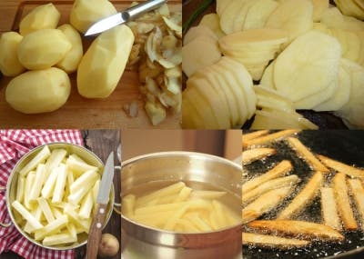 ¿Cómo hacer patatas fritas crocantes?