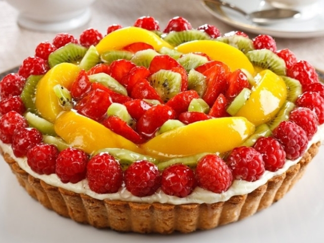 Top 46+ imagen receta para hacer tarta de frutas