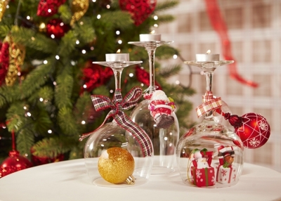 Centro de mesa navideño