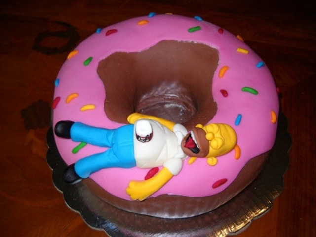 Si te gustan las rosquillas, tienes que aprender a hacer este pastel Homer