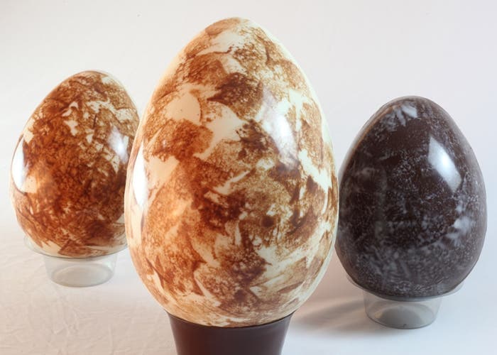 Huevos marmolados