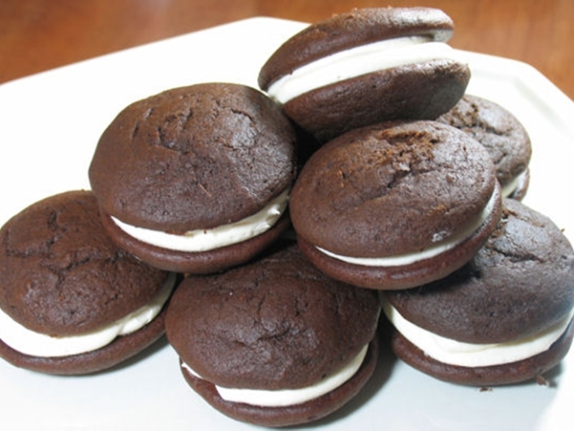 Whoopies de chocolate, receta paso a paso