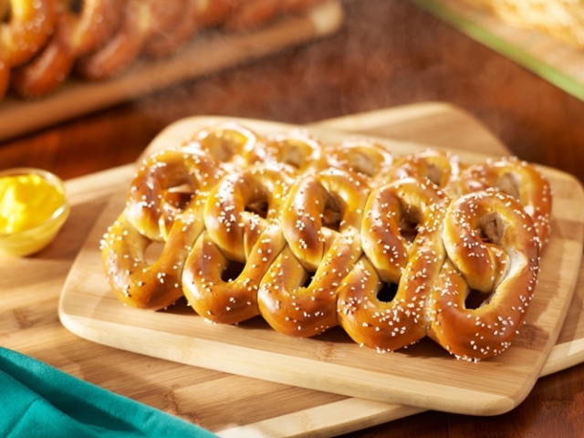 Receta de pretzel, paso a paso