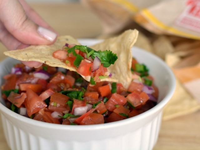 Receta de pico de gallo