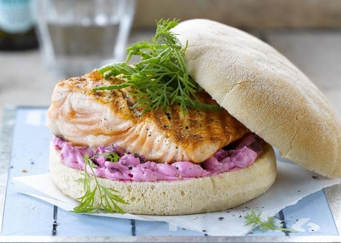 Sandwich de salmon