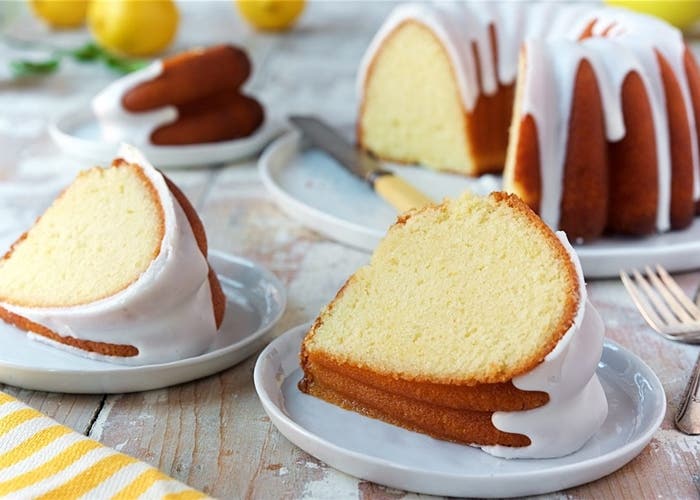 Bundt cake de limón, receta paso a paso