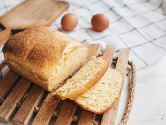 Delicioso pan de huevo y mantequilla, receta paso a paso