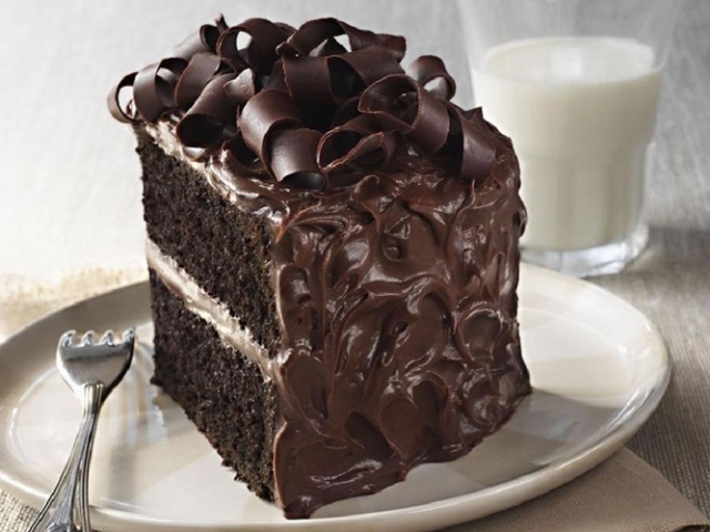 Receta de pastel de chocolate con glaseado de chocolate