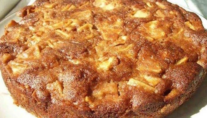 receta de torta de manzanas