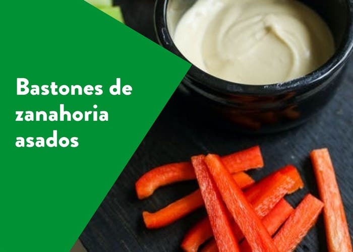 Bastones de zanahoria asados