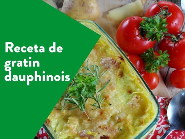 Paso a paso para preparar gratín dauphinois (patatas gratinadas)