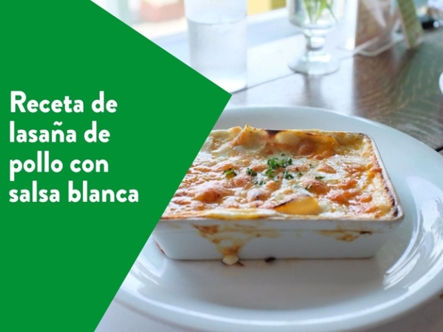 Paso a paso para preparar lasaña de pollo con salsa blanca