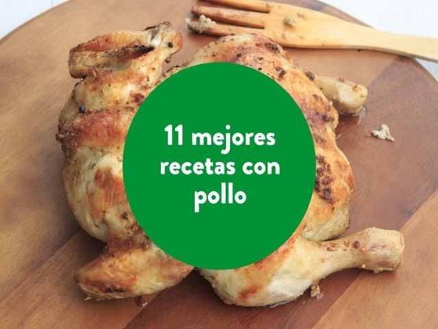 Las mejores 11 recetas con pollo para la cena, paso a paso