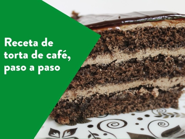 Paso a paso para preparar una torta de café ¡Deliciosa!