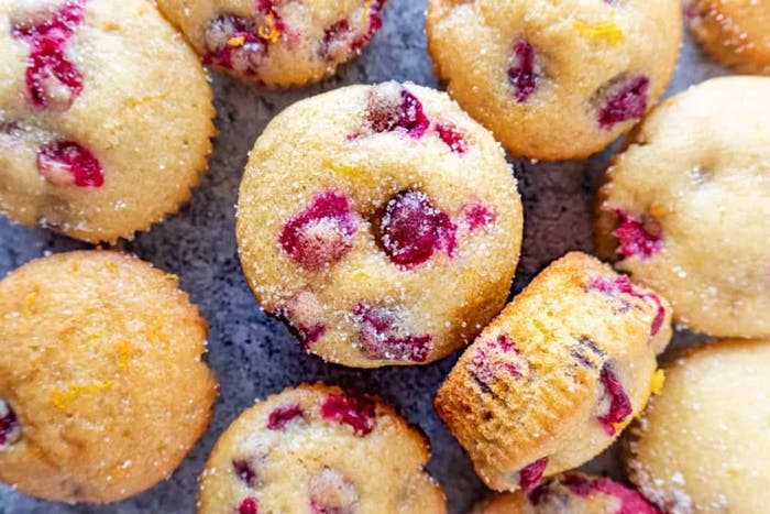 Muffins de cerezas