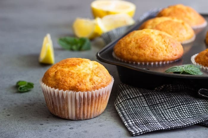 Muffins de limón